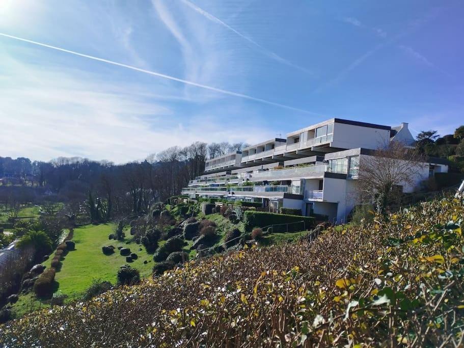 Studio Vue Mer - Plage De Trestraou Perros-Guirec Exterior foto