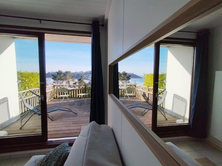 Studio Vue Mer - Plage De Trestraou Perros-Guirec Exterior foto